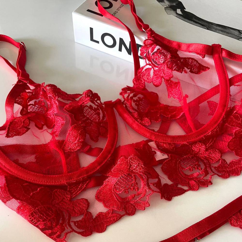 SET AMELIE ROJO