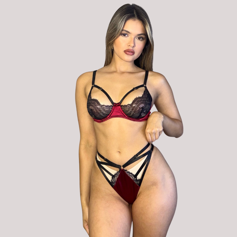 CONJUNTO ANNIE BICOLOR