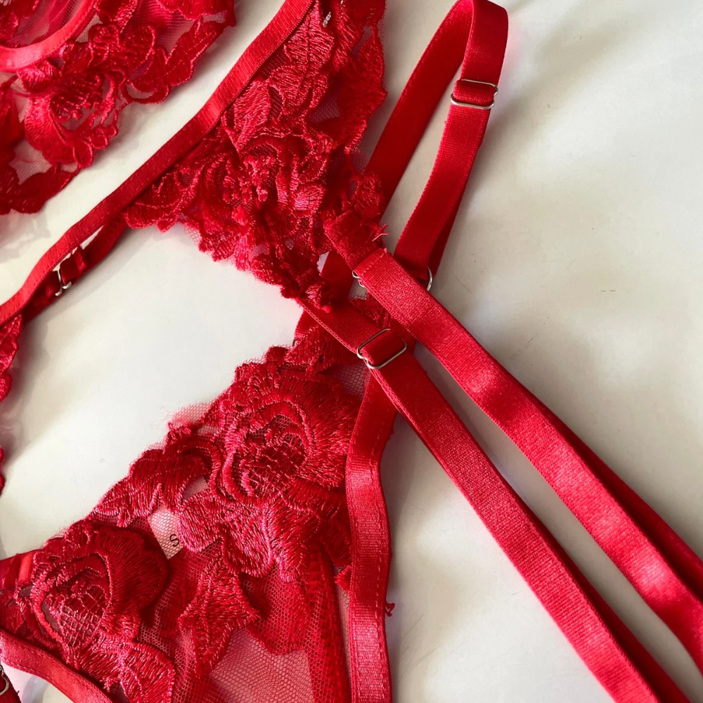 SET AMELIE ROJO