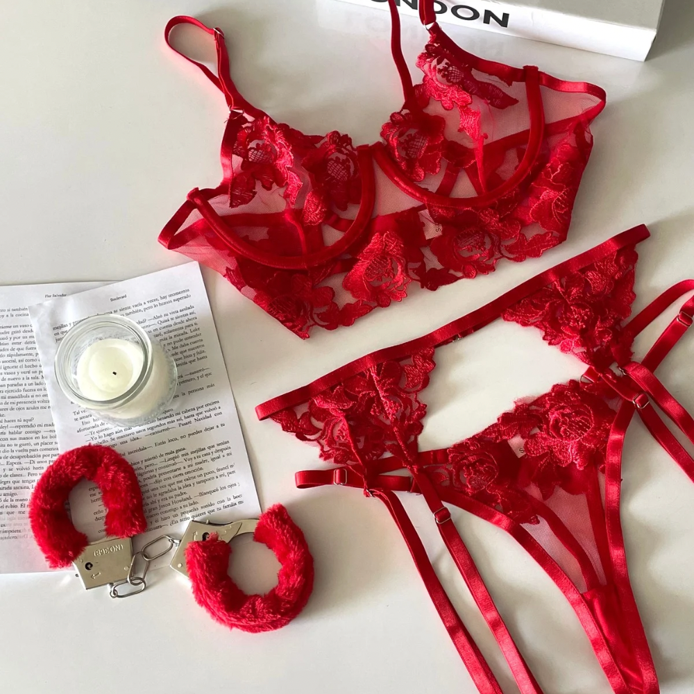 SET AMELIE ROJO