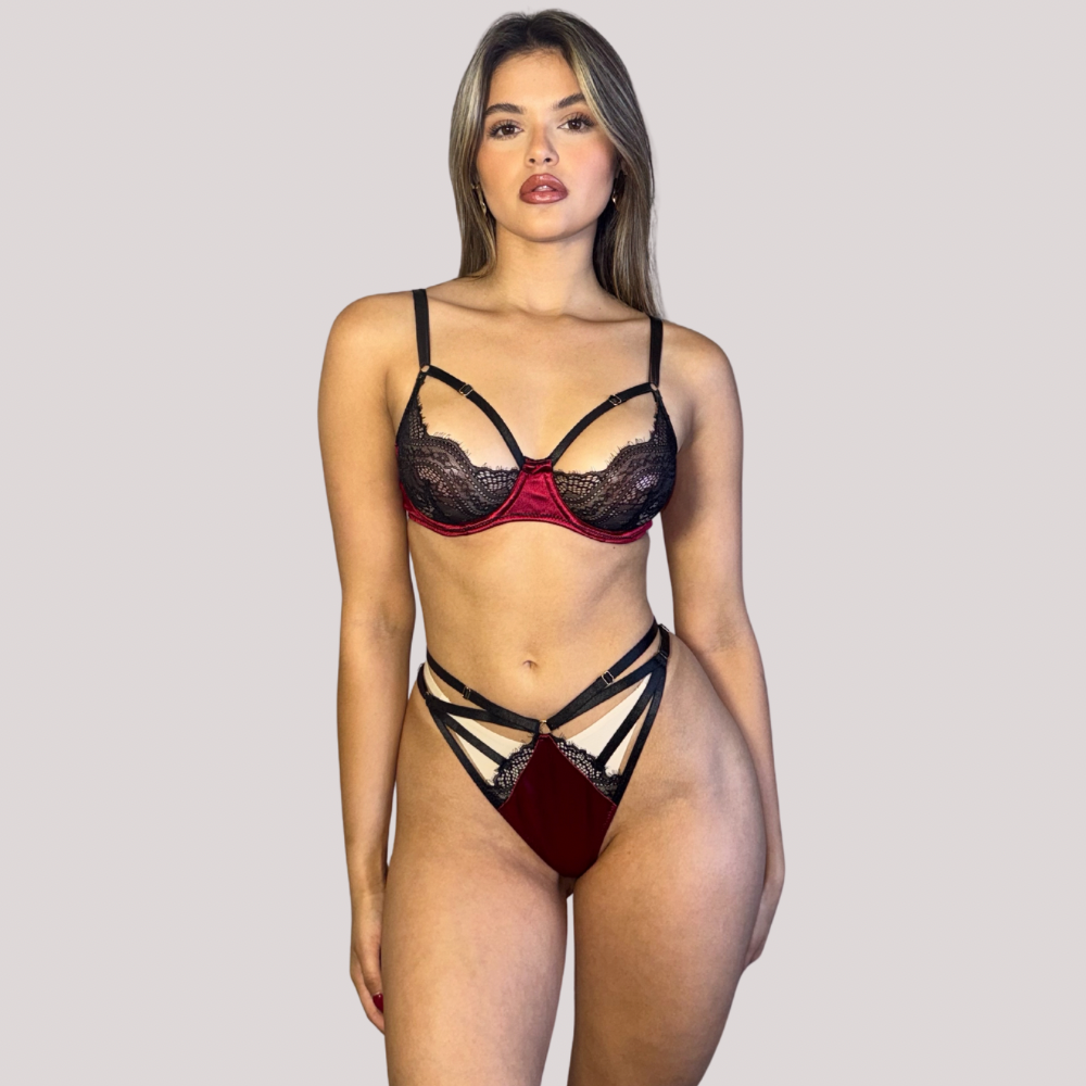 CONJUNTO ANNIE BICOLOR