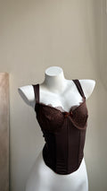 CORSET MARRÓN
