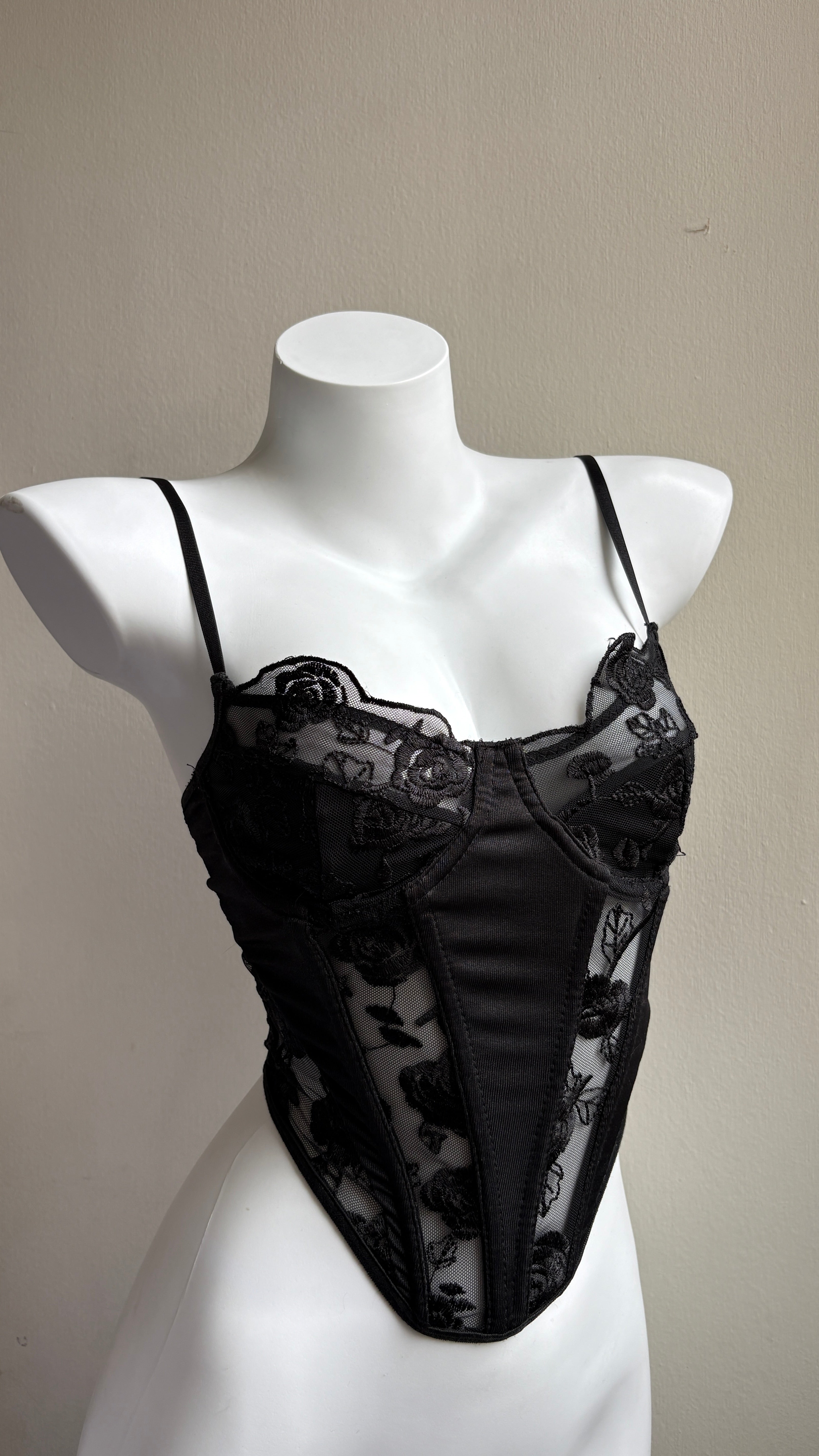 CORSET BORDADO