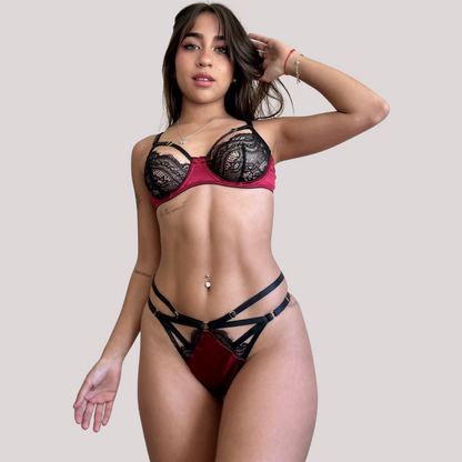 CONJUNTO ANNIE BICOLOR