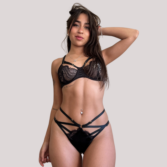 CONJUNTO ANNIE NEGRO