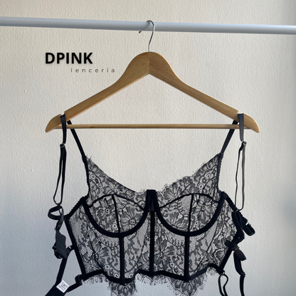 CONJUNTO MINERVA NEGRO