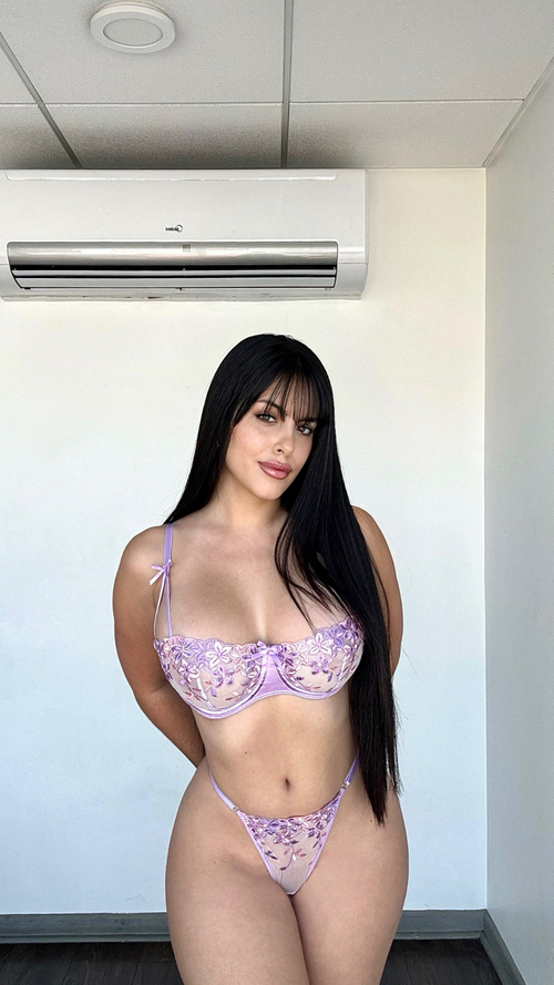 CONJUNTO AURORA LILA