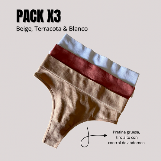 BASICOS PACK X3