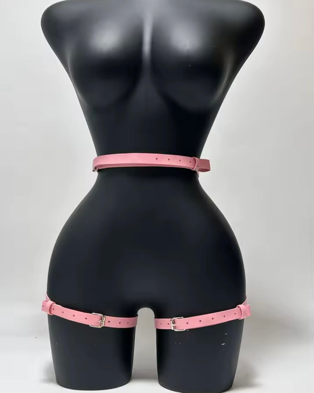 HARNESS GLUTEO ROSA ECOCUERO
