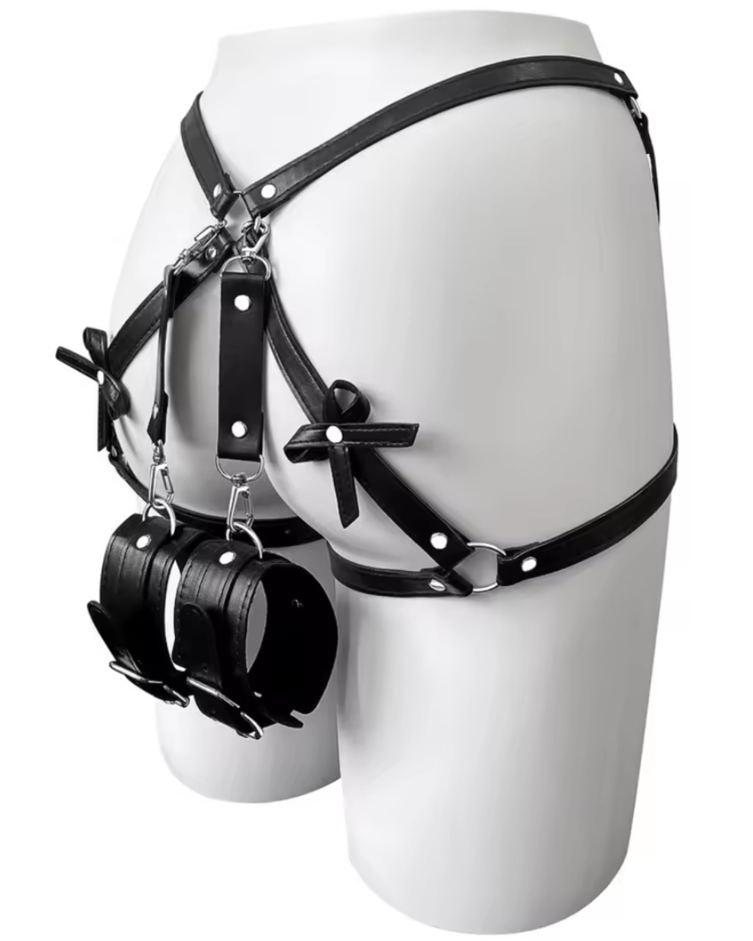 HARNESS PIERNA Y GLUTEO ECOCUERO