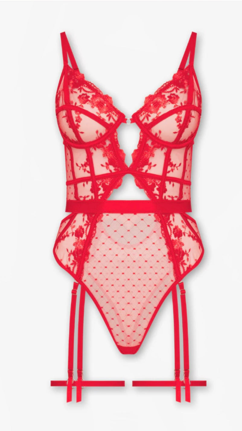 BODY SET OLIVIA ROJO